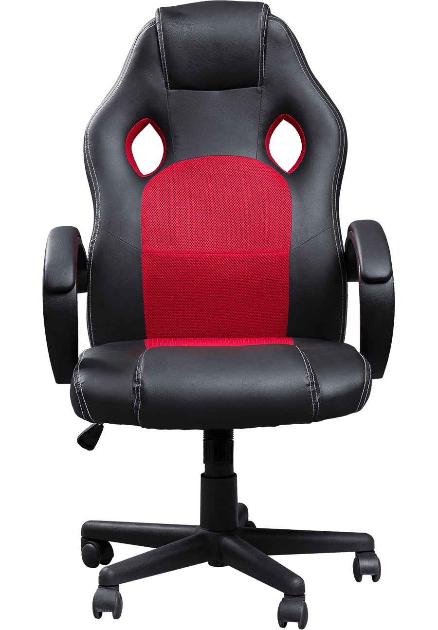 Hjemmekontor Høj ryg Justerbar Drejelig PU Læder Mesh Liggende PC Skrivebord Gamer Stol Computer Silla Chaise Gaming Stol